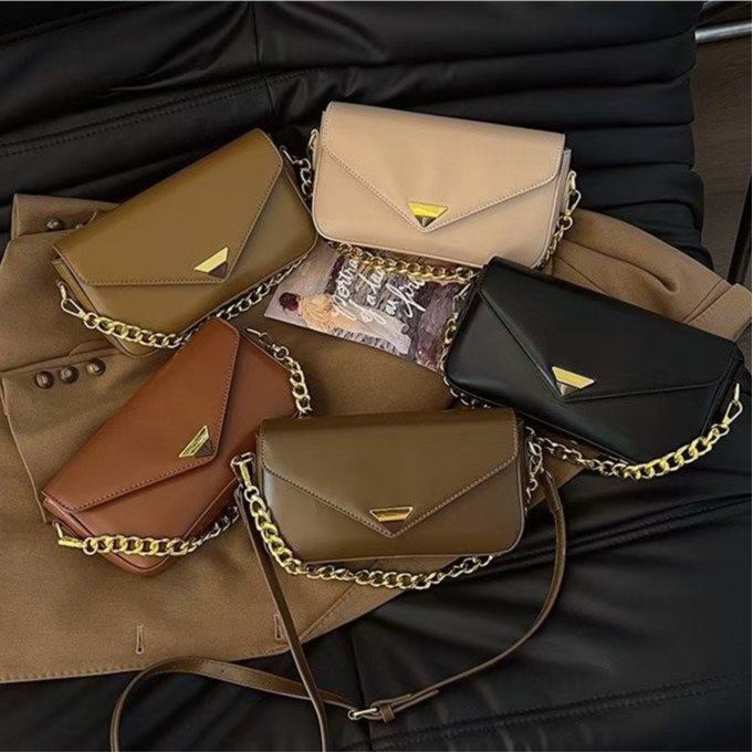 Tasready_mall 2419 กระเป๋าสะพายข้างผู้หญิงนําเข้า กระเป๋าสะพายไหล่ผู้หญิง