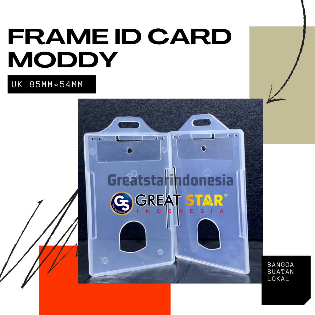FRAME ID CARD HOLDER / ID CARD BOX / ID CARD HOLDER (100ชิ้น/แพ็ค)