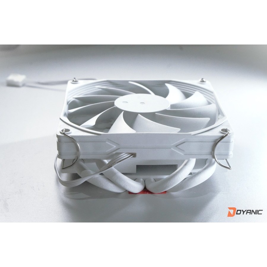 ICE BUTTERFLY XC90-36 WHITE SLIM CPU / PC COOLER Heatsink 90MM SINGLE FAN - 4 ท่อความร้อน