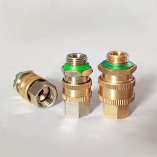 Connector Swivel Selang Anti Kusut Drat M14x1.5 Kuningan Conector Swivel Sambungan Kompresor Steam
