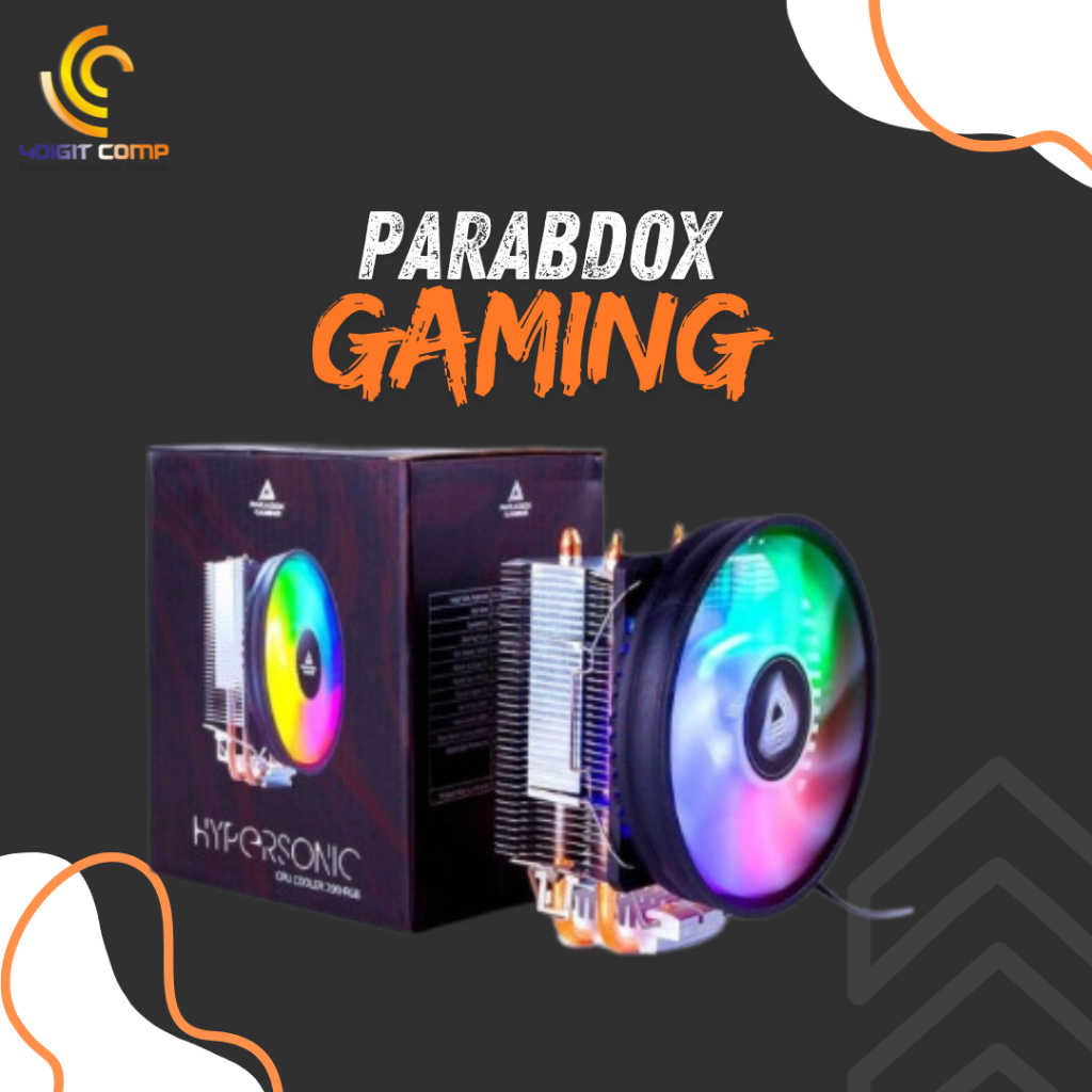 Paradox HYPERSONIC 290 RGB HYPERSONIC พัดลมโปรเซสเซอร์ CPU