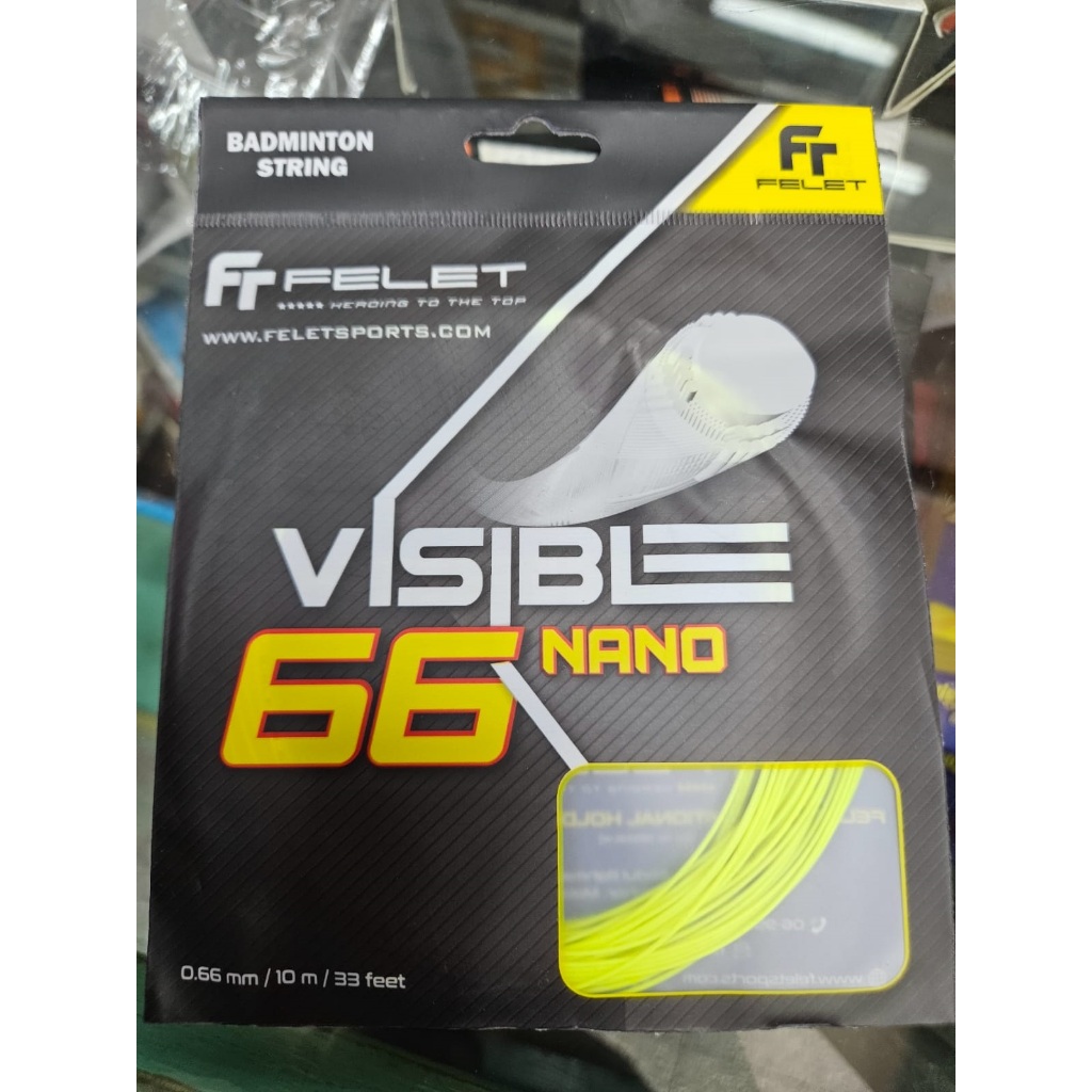 FELET VISIBLE NANO 66 / VISIBLE 66 NANO ORIGINAL สายไม้แบดมินตัน
