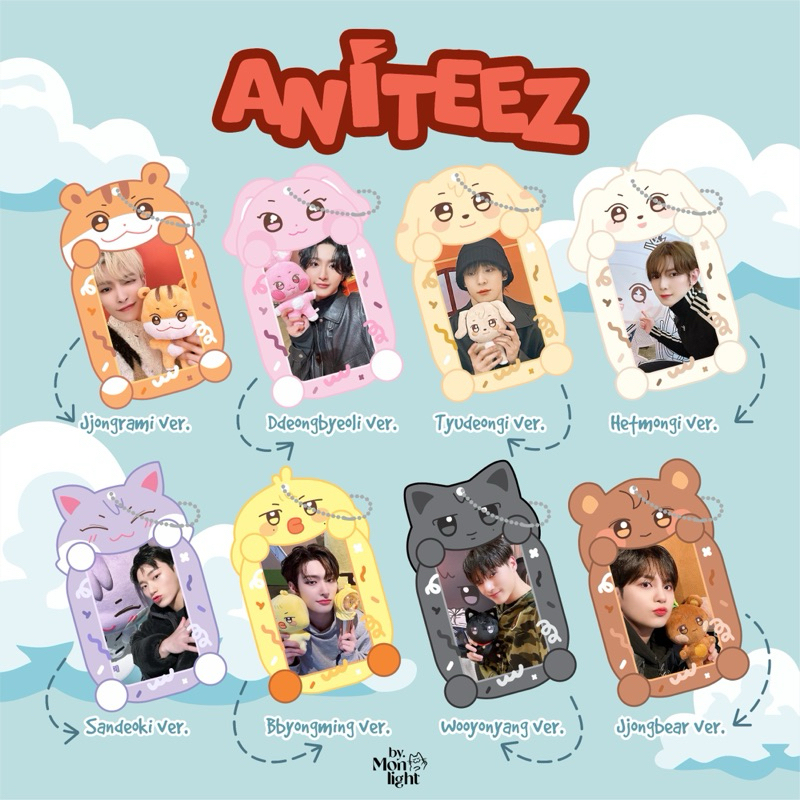 PO PC Holder Anitaez Character - ATEEZ (อ่านคําอธิบาย)