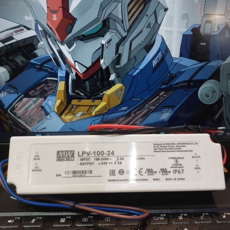 MeanWell LPV-100-24 / พาวเวอร์ซัพพลาย LPV 100 24V MeanWell