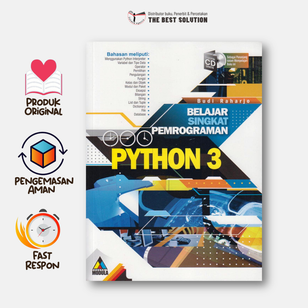 Short Learning Python Programming 3 + DVD
