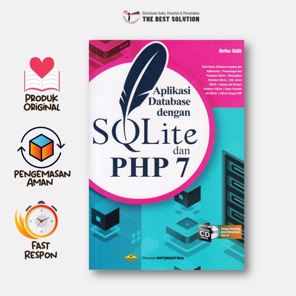 แอปพลิเคชั่นฐานข้อมูลพร้อมซีดี SQLite และ PHP 7 +