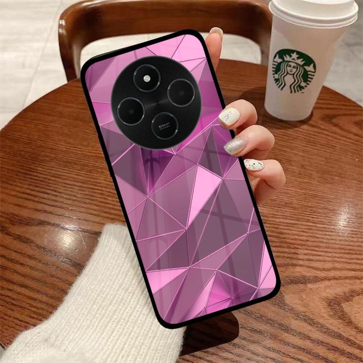 HP [KA483] เคสนิ่มกระจก Redmi 14C ใหม่ล่าสุด | ปลอก Redmi 14C | เคส Redmi 14C | เคสโทรศัพท์ Redmi 14