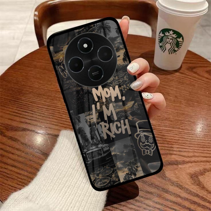 HP [KA479] เคสนิ่มกระจก Redmi 14C ใหม่ล่าสุด | ปลอก Redmi 14C | เคส Redmi 14C | เคสโทรศัพท์ Redmi 14