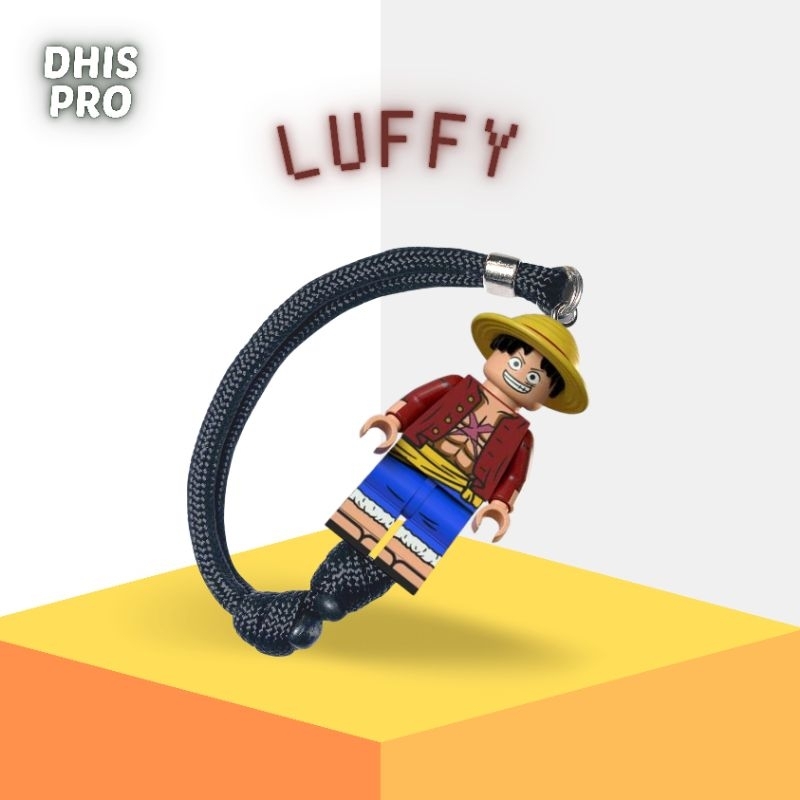 Dhis Project Basic Bracelet LEGO Minifigure Monkey D Luffy Onepiece