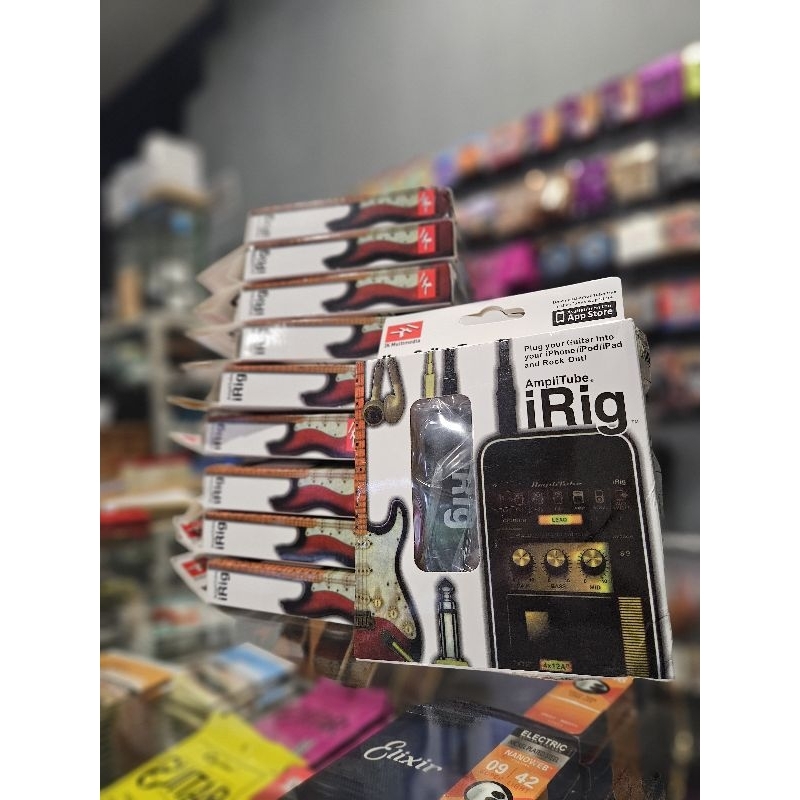 Plug In - iRig - GUITAR RECORDING JECK GUITAR AMPLIFIER SOUNDCART