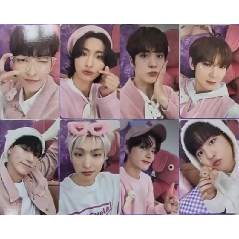 Ateez ROUND NACIFIC PHOTOCARD 8