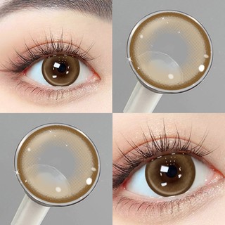 [COD]Mysticeyes Softlens Star Orbit Series Sepia 14.0-14.5MM 6 Months Kandungan air 40%