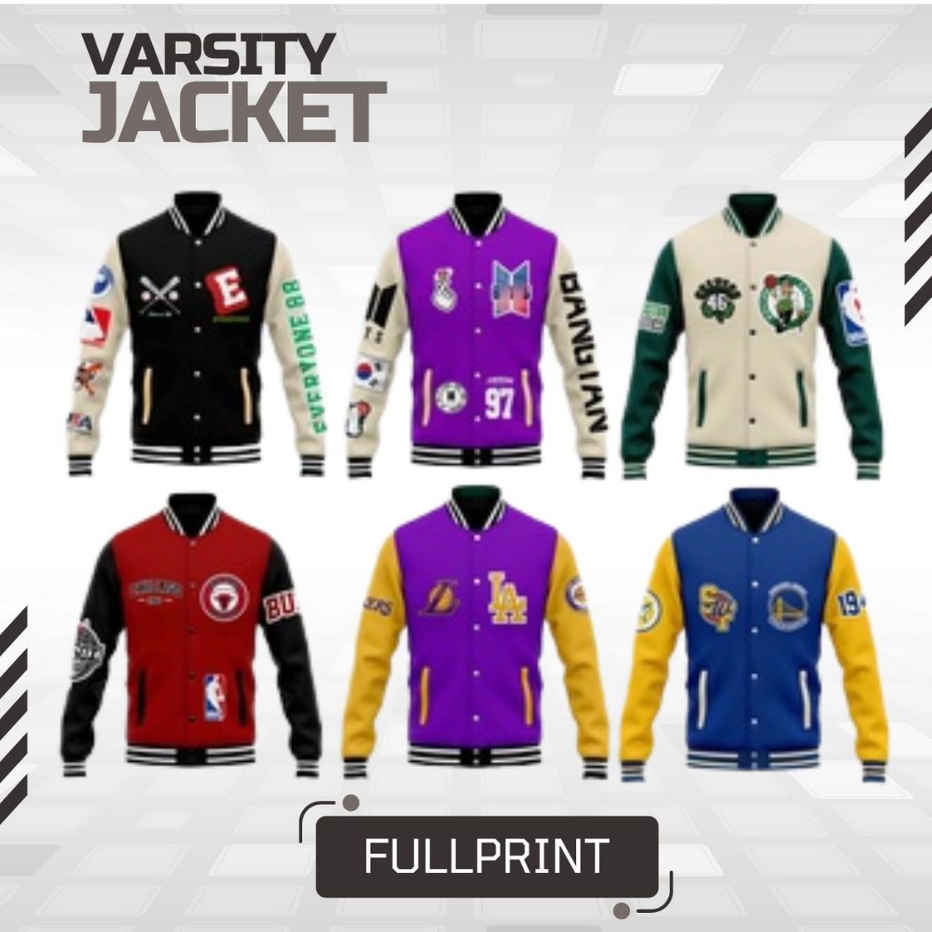Varsity Jacket ทุกคน MLB & NBA Jacket Baseball KOREA varsity