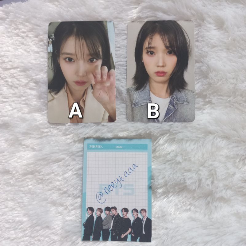 Iu บัตรรูปถ่ายอย่างเป็นทางการ สมาชิก uaena รุ่นที่ 6