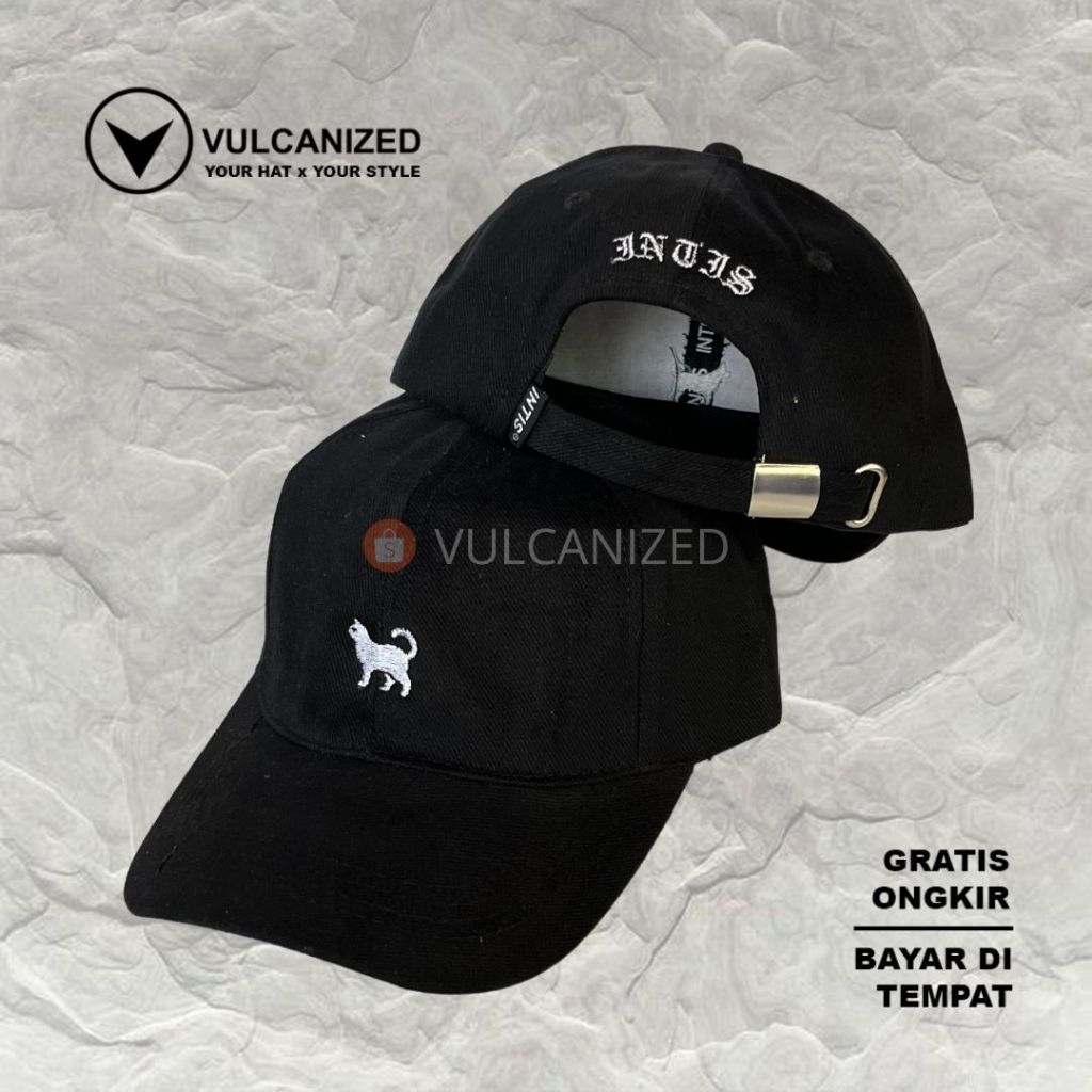 Intis Polo Caps Cat - Black Hat Men