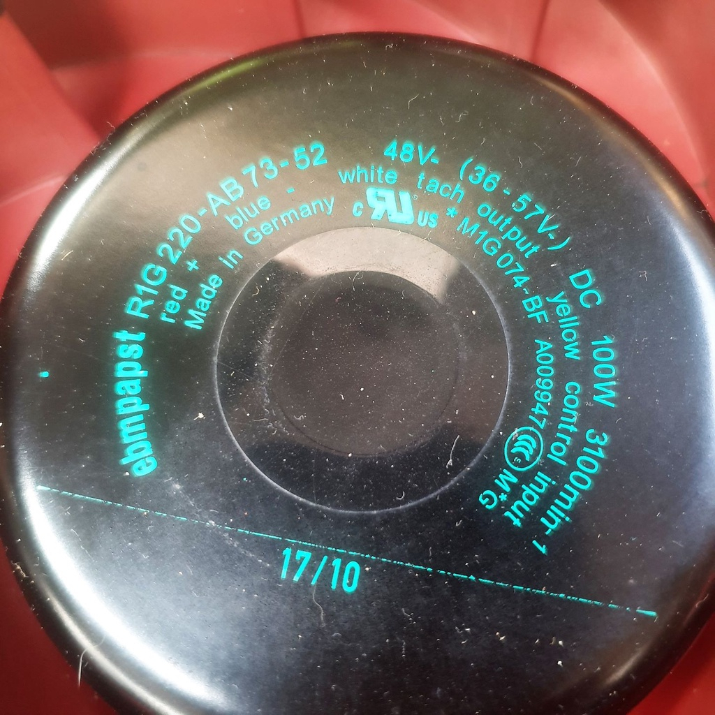 EBMPAPST R1G220-AB 73-52 48VDC FAN/BLOWER