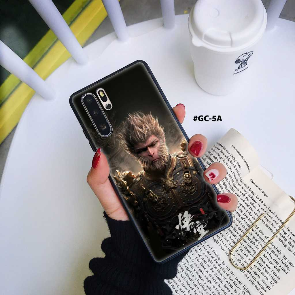 กระจกนิรภัย - Harcase soft Casing hp Black Myth Wukong GC-5 สําหรับ Honor 8A Honor 9X Huawei Mate 30