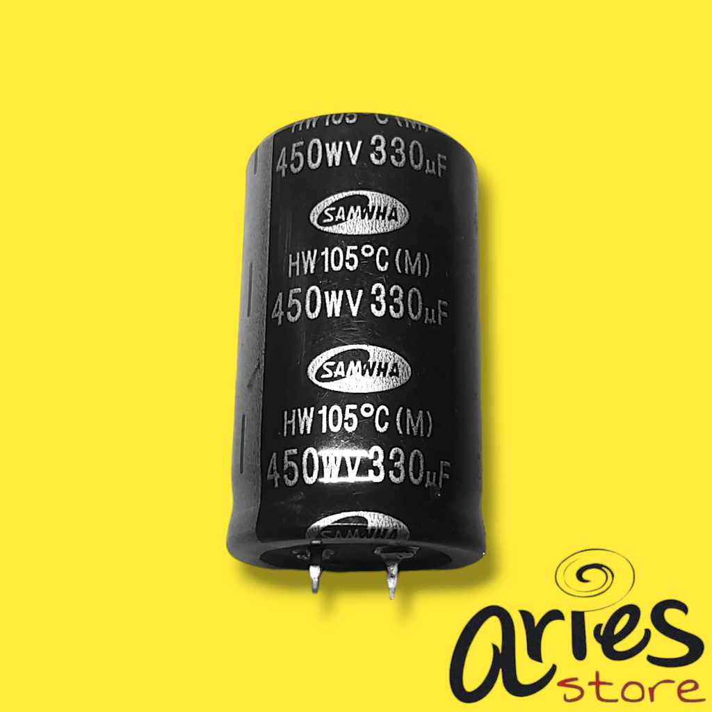 ELCO 330uf 450v SAMWHA 330uf 450volt
