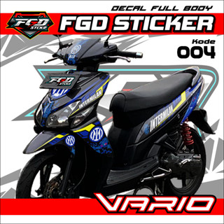 สติกเกอร์คาร์บูเรเตอร์ สําหรับ Vario 110 CW Fullbody 004