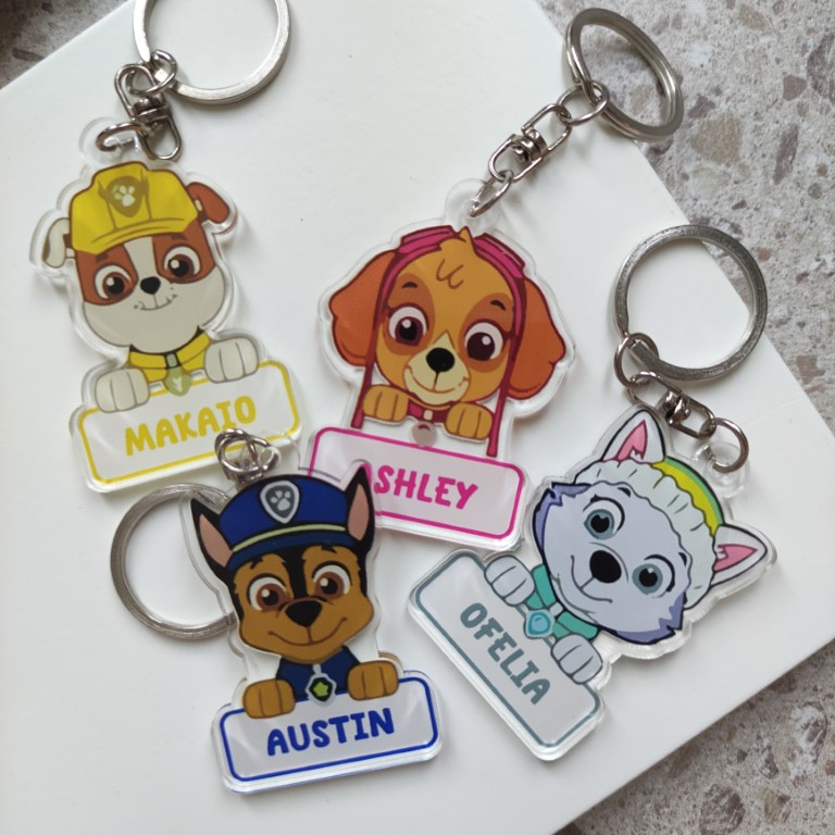 GANTUNGAN PAW PATROL KEYCHAIN / พวงกุญแจ CHASE / พวงกุญแจ SKYE / MARSHAL พวงกุญแจ / พวงกุญแจ PATROL 