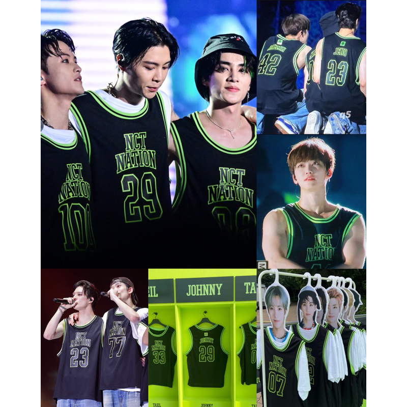PO JERSEY NCT NATION BASKETBALL UNIFORM