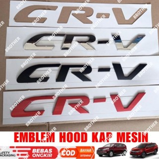 โลโก้ตราสัญลักษณ์ CR-V สีดํา สีแดง สําหรับรถยนต์