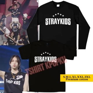 เสื้อยืด พิมพ์ลาย straykids 5 ดาว ขนาดใหญ่ สไตล์เกาหลี