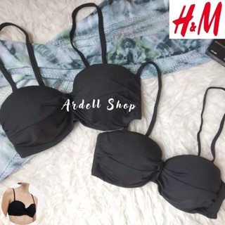 Ch HM BRA เสื้อชั้นในสตรี แบบมีโครง สีดํา คัพ 34B 34D KKP