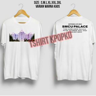 เสื้อยืด พิมพ์ลาย kpop SMCU PALACE SMTown live สไตล์เกาหลี 2023