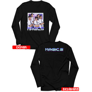 Gazken - Kaos Magic 5 indosiar เสื้อยืดแขนยาว สําหรับผู้ใหญ่