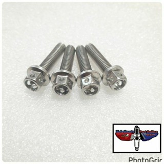 สลักเกลียว PROBOLT DRAT 10 ยาว 2.5 ซม. M6X25 สเตนเลสแท้