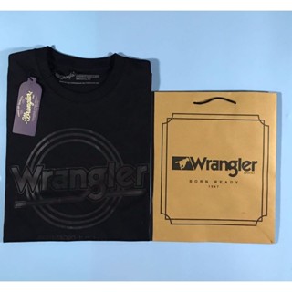 เสื้อยืด ผ้าฝ้าย พิมพ์ลาย Wrangler 30