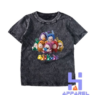 เสื้อยืด พิมพ์ลาย WASHED ODDBODS สําหรับเด็ก