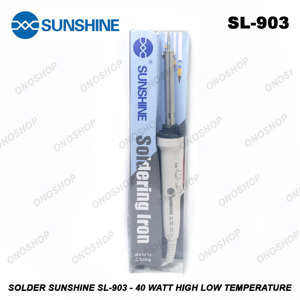 Sunshine SL-903 Solder - อุณหภูมิต่ําสูง 40 วัตต์
