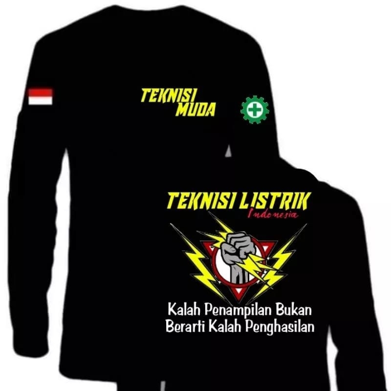 ใหม่ ELECTRICITY TECHNICIAN LONGSLEVE เสื้อยืด LOSING APPEARANCE NOS NOSING INOME || เสื้อยืด TECHNI