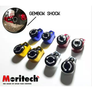 ใหม่ แม่กุญแจช็อกเกอร์ AEROX CNC MORITECH UNIVERSAL AEROX แบบใส