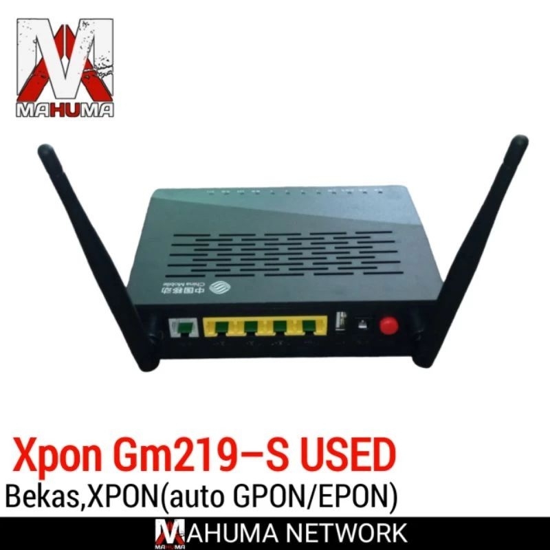 Onu ONT GM219-S XPON EPON GPON MODEM ROUTER ACCESS POINT ไร ้ สาย