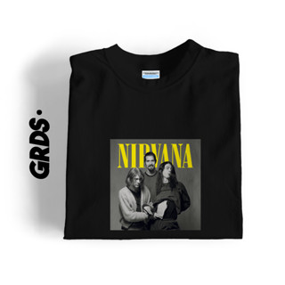 เสื้อยืด ลาย NIRVANA NIRVANA ฟรีสติกเกอร์