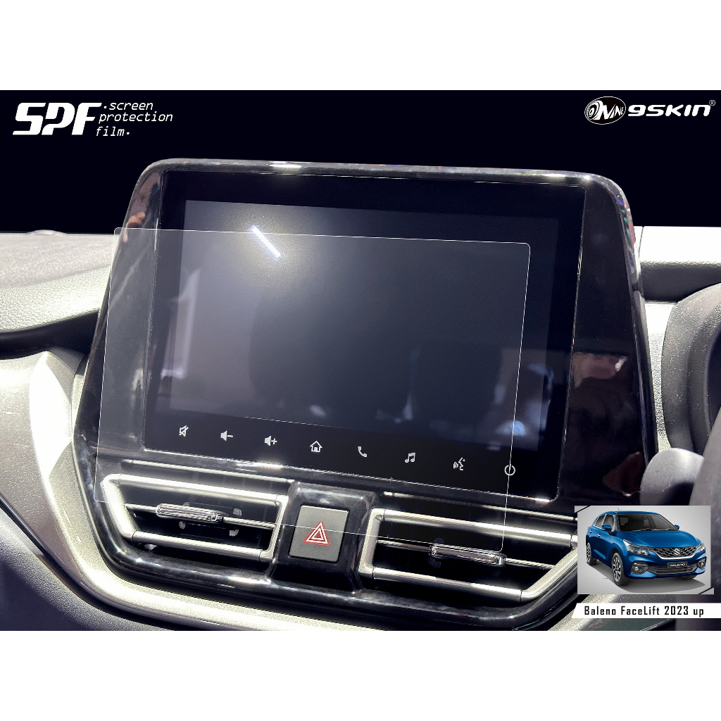 9skin PPF SPF Screen Protection Head Unit Audio Suzuki Grand Vitara