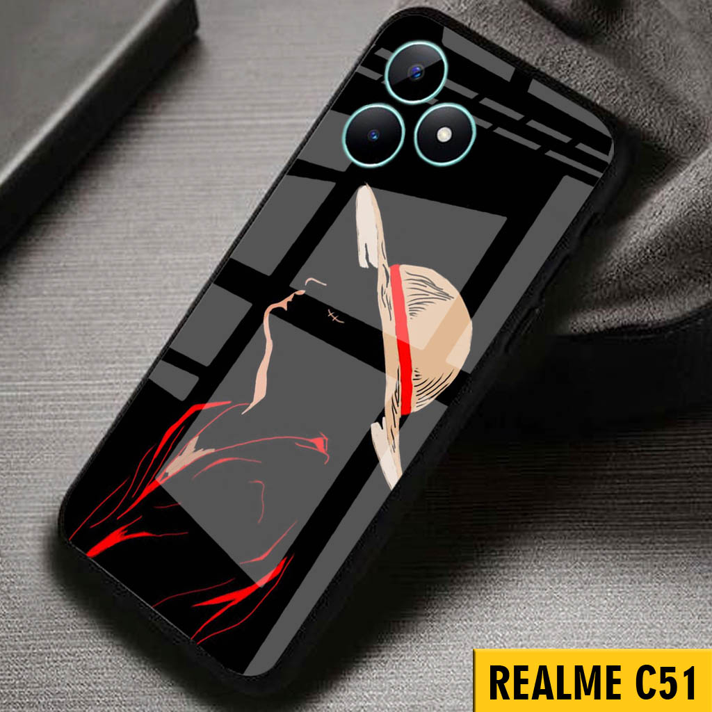Softcase Glass Case REALME C51 - เคสมือถือ - REALME C51 - ฟิล์มกันรอยมือถือ - REALME C51 [S44]