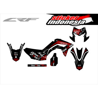 สติกเกอร์ DECAL CRF STRIPING FULL BODY v3 22