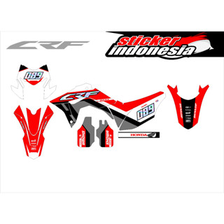 สติกเกอร์ DECAL CRF STRIPING FULL BODY v3 35