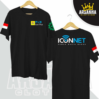 เสื้อยืด ผ้าฝ้าย พิมพ์ลาย Pln Icon Plus Iconnet All Made Easier v2 30s สําหรับผู้ชาย