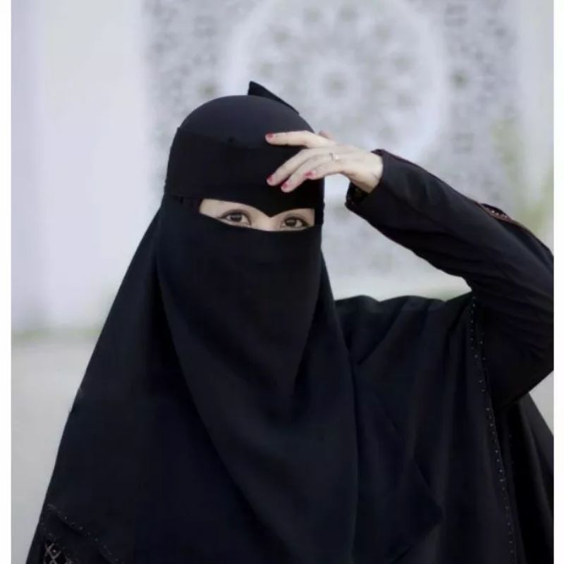 Eagle Eyes Bandana Niqab Veil/ Plain Eagle Niqab Veil