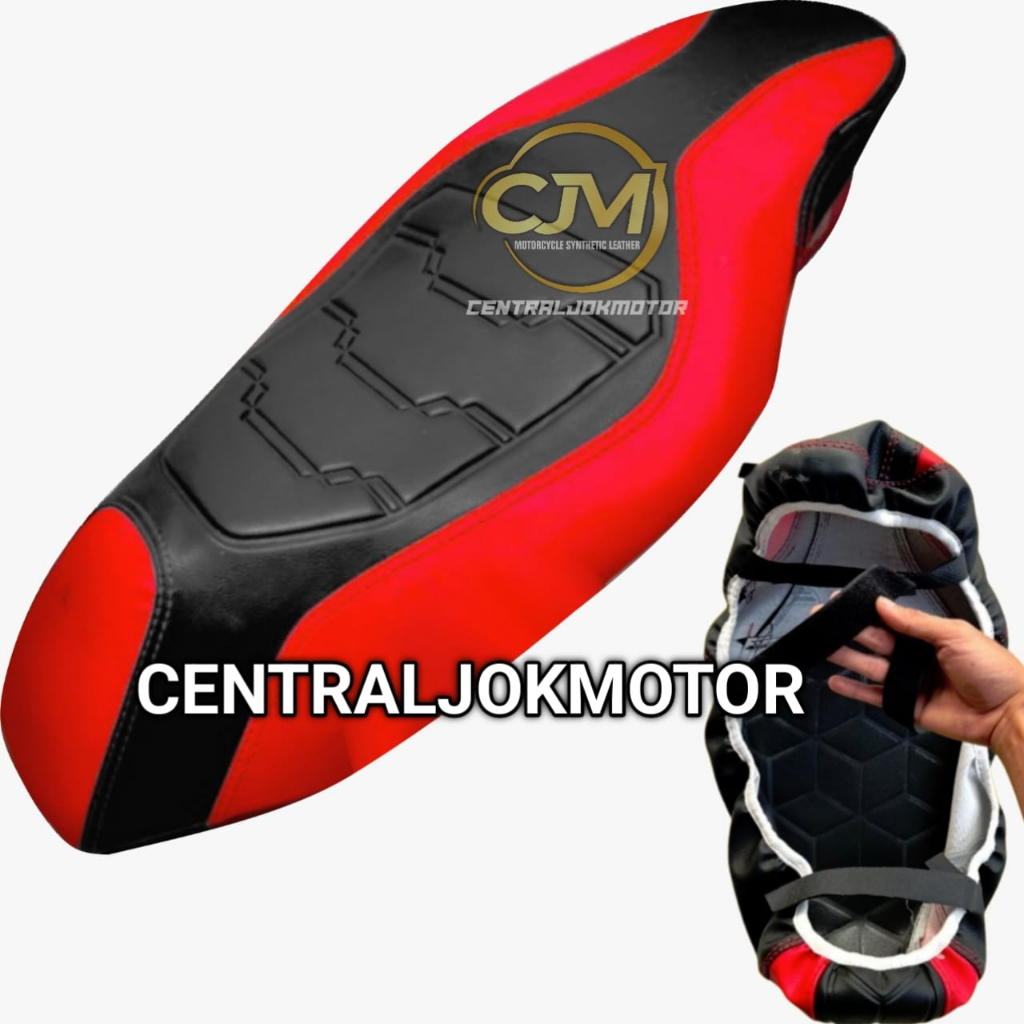 เบาะหนังไม่มีลวดเย็บสามารถติดตั้งตัวเอง Vario/Beat/Nmax/PCX/Aerox