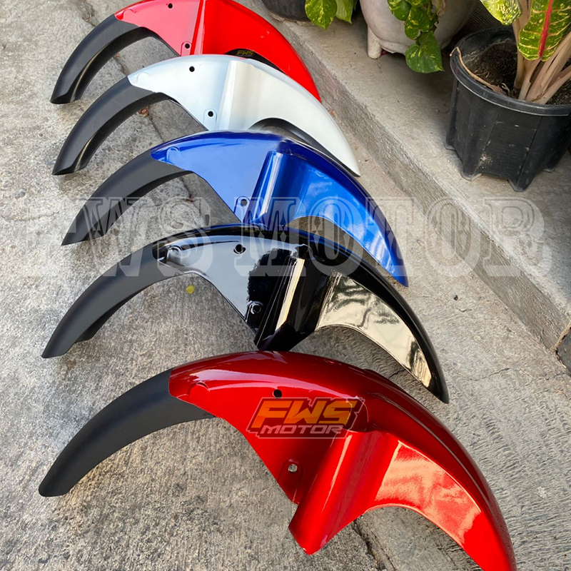 Kawasaki Leo ABS บังโคลนหน้าหนา Kawasaki Leo บังโคลนหน้า วัสดุ ABS หนา