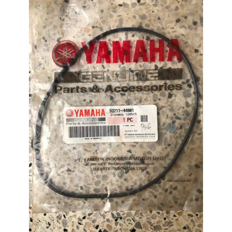 O แหวนยาง Oring ฝาครอบเพลาข้อเหวี่ยงซ้าย Xeon RC GT125 GT 125 Original