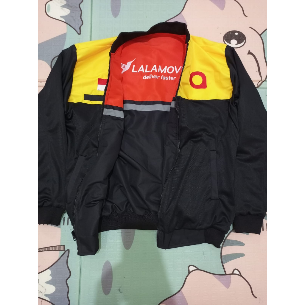 ใหม่ล่าสุด MAXIM VS LALAMOVE JACKET// LALAMOVE MAXIM JACKET// MAXIM LALAMOVE REVERSIBLE JACKET