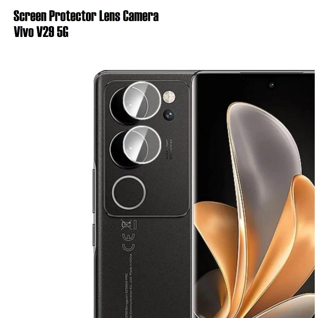 Vivo V29 5G / V29e 5G ตัวป้องกันเลนส์กล้องหลังปกป้องหน้าจอฟิล์มเลนส์
