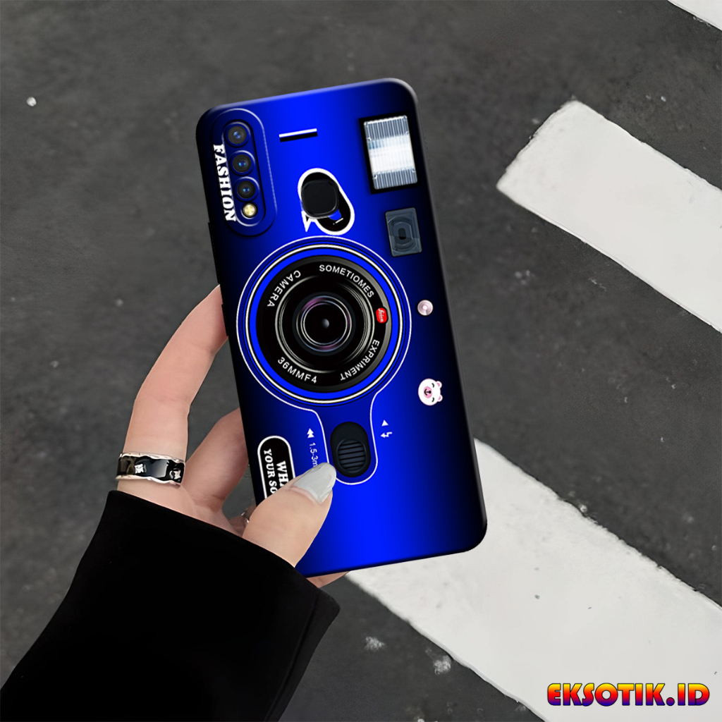 VIVO Y19 กรณี Eksotik.id VIVO Y19 ปลอก VIVO Y19 ซิลิโคนโทรศัพท์มือถือผิวอุปกรณ์เสริม VIVO Y19 Hardca